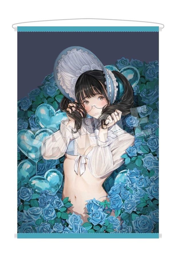 月ノ輪ガモ先生厳選イラストB2Wスエードタペストリー(MelonbooksGirlsCollection 2025 GW)