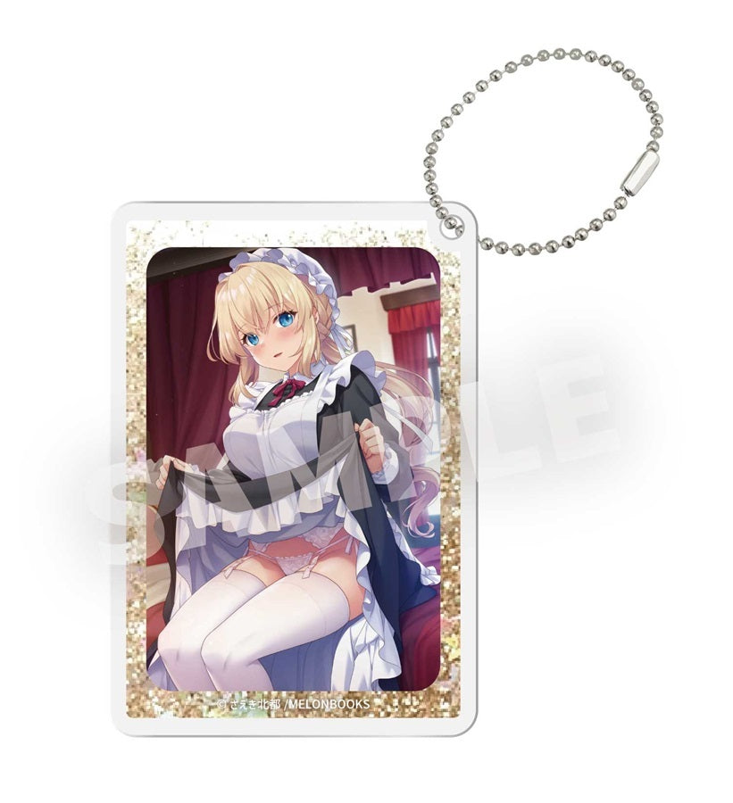 さえき北都先生 飾れる!輝く!限定グリッターキーホルダー(MelonbooksGirlsCollection 2025 GW)
