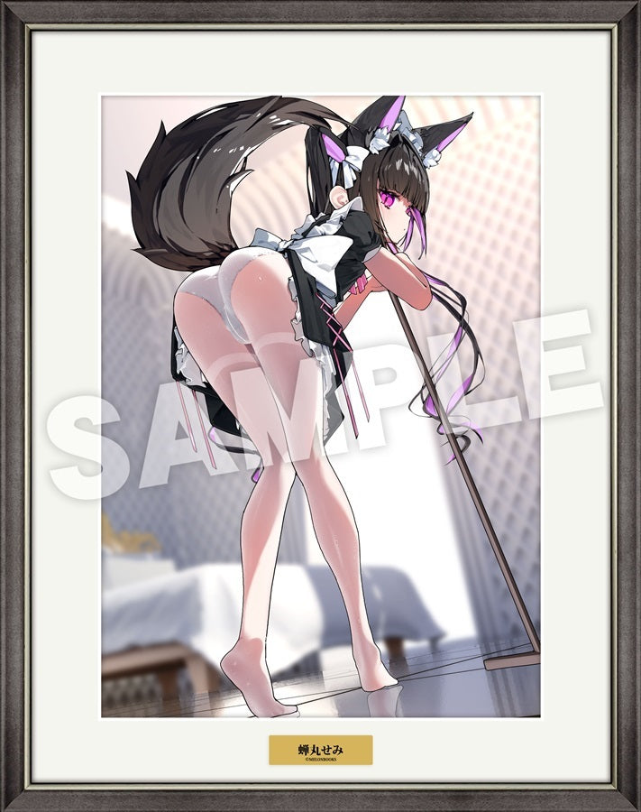 蝉丸せみイラストA3プレミアムビジュアルグラフ(MelonbooksGirlsCollection 2025 GW)