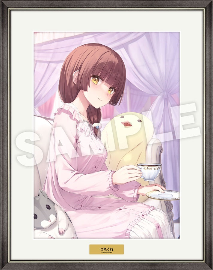 つちくれイラストA3プレミアムビジュアルグラフ(MelonbooksGirlsCollection 2025 GW)