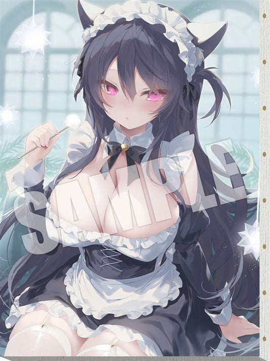 夜猫先生イラストF4キャンバスアート(MelonbooksGirlsCollection 2025 GW)