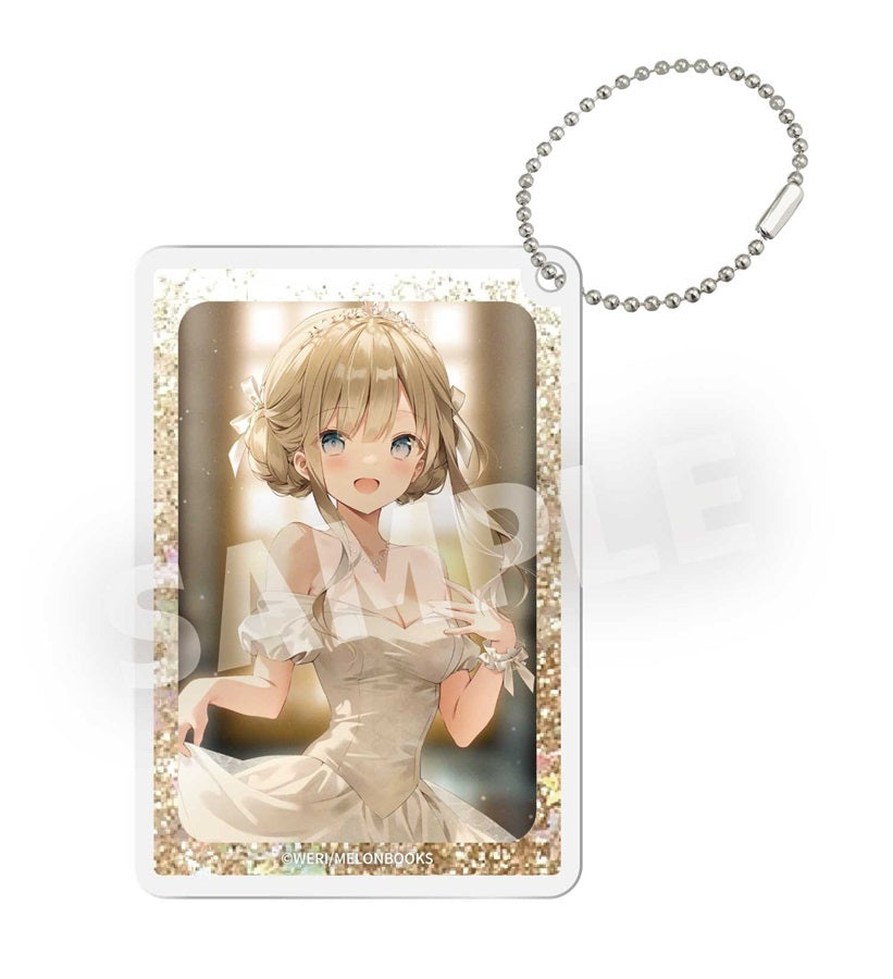 WERI先生 飾れる!輝く!限定グリッターキーホルダー(MelonbooksGirlsCollection 2025 GW)
