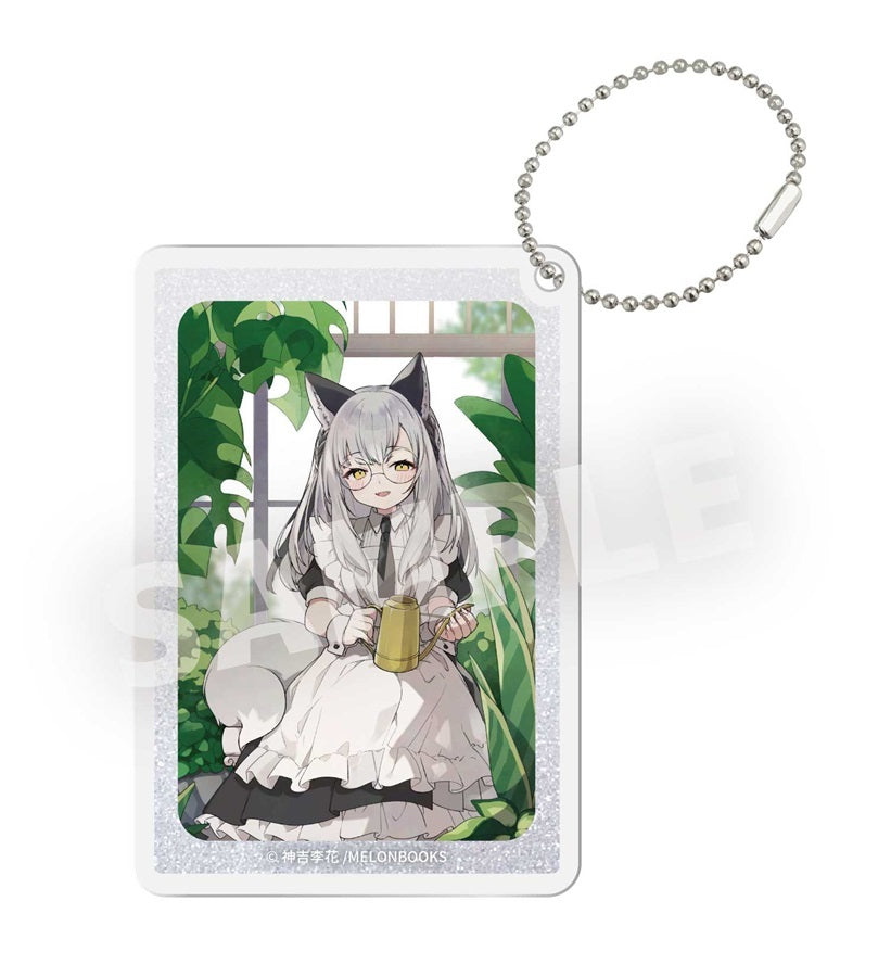 神吉李花先生 飾れる!輝く!限定グリッターキーホルダー(MelonbooksGirlsCollection 2025 GW)