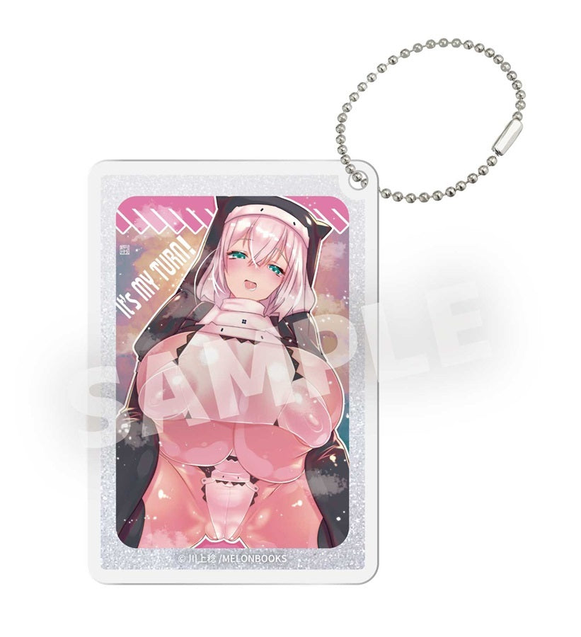 川上稔先生 飾れる!輝く!限定グリッターキーホルダー(MelonbooksGirlsCollection 2025 GW)