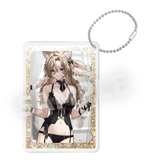 久賀フーナ先生 飾れる!輝く!限定グリッターキーホルダー(MelonbooksGirlsCollection 2025 GW)
