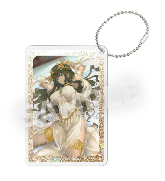 鶯神楽先生 飾れる!輝く!限定グリッターキーホルダー(MelonbooksGirlsCollection 2025 GW)