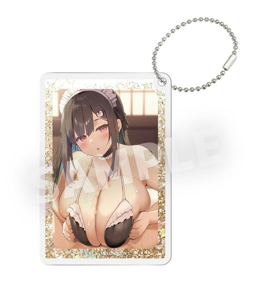 くぢらん先生 飾れる!輝く!限定グリッターキーホルダー(MelonbooksGirlsCollection 2025 GW)