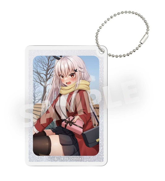 小森くづゆ先生 飾れる!輝く!限定グリッターキーホルダー(MelonbooksGirlsCollection 2025 GW)