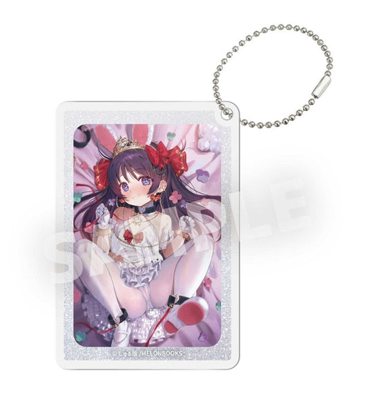 しゅる版先生 飾れる!輝く!限定グリッターキーホルダー(MelonbooksGirlsCollection 2025 GW)