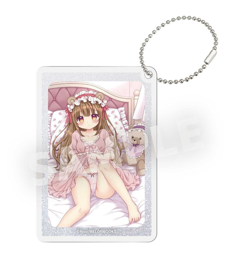 Rico先生 飾れる!輝く!限定グリッターキーホルダー(MelonbooksGirlsCollection 2025 GW)
