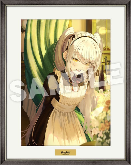 秋絵あきイラストA3プレミアムビジュアルグラフ(MelonbooksGirlsCollection 2025 GW)