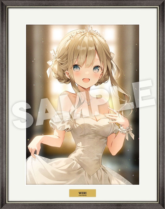 WERIイラストA3プレミアムビジュアルグラフ(MelonbooksGirlsCollection 2025 GW)