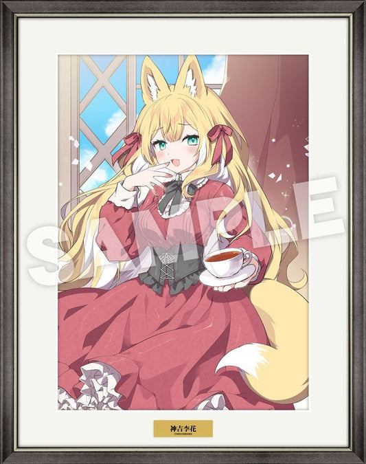 神吉李花イラストA3プレミアムビジュアルグラフ(MelonbooksGirlsCollection 2025 GW)
