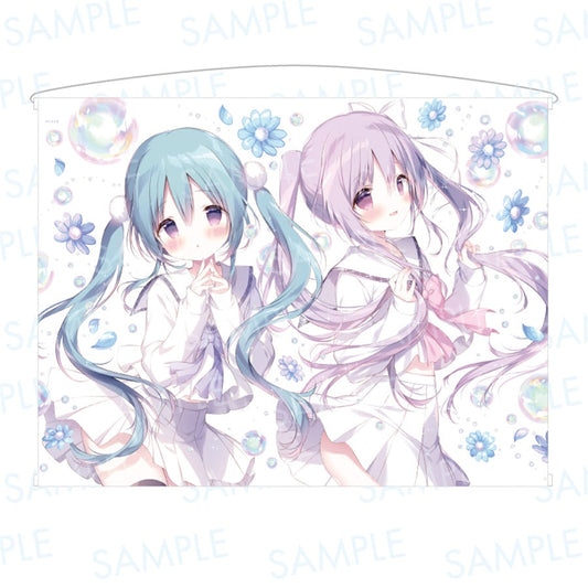 ふわり&ひらり(sh015) 特製 B2Wスエードタペストリー ビル丸ごと!?しらたまオンリーショップ～Sweets Party～